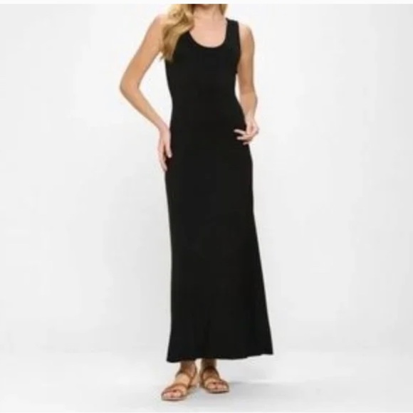 NWT. $128R. Johnny Was Calme Racer Back Maxi Dress - Picture 2 of 7